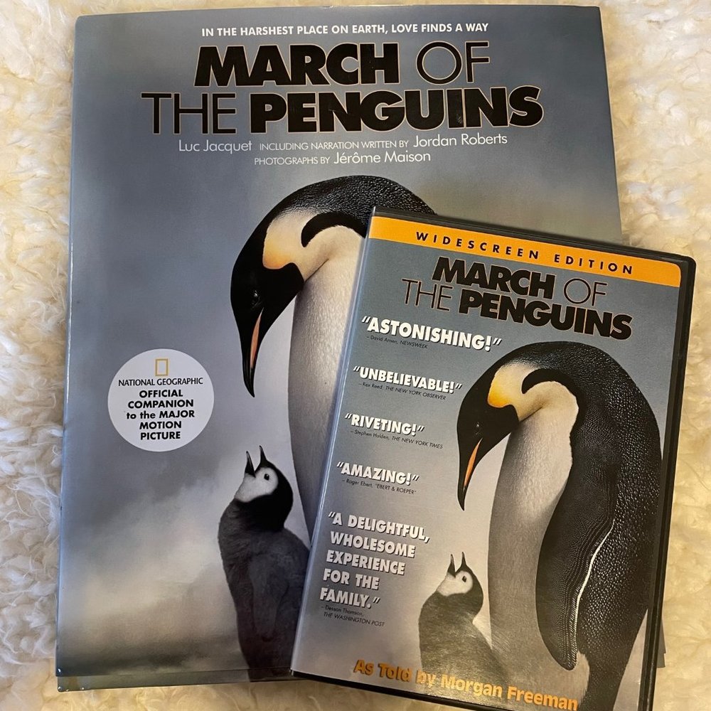 March of the Penguins DVD Movie & Book Set